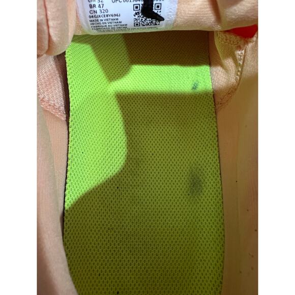 Nike ZoomX Invincible Run Flyknit 3 HM6802-700 Men’s 14 Peach Volt Running Shoes - Picture 9 of 10